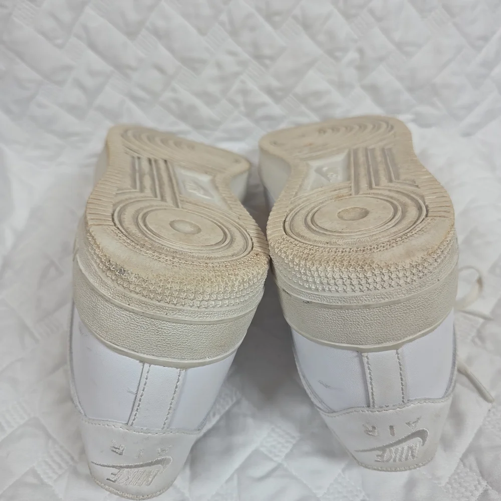 Nike Air Force 1 Low Sneakers In All White Color-way Size 12 Men’s